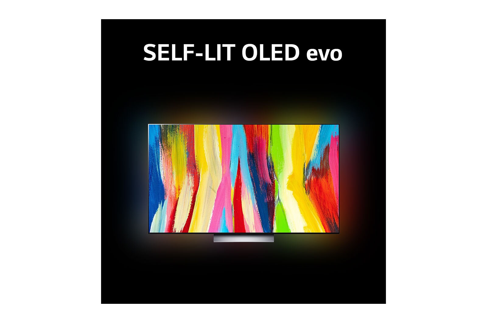 LG OLED evo C2 55 inch 4K Smart TV Self Lit OLED Pixels, OLED55C2PSC