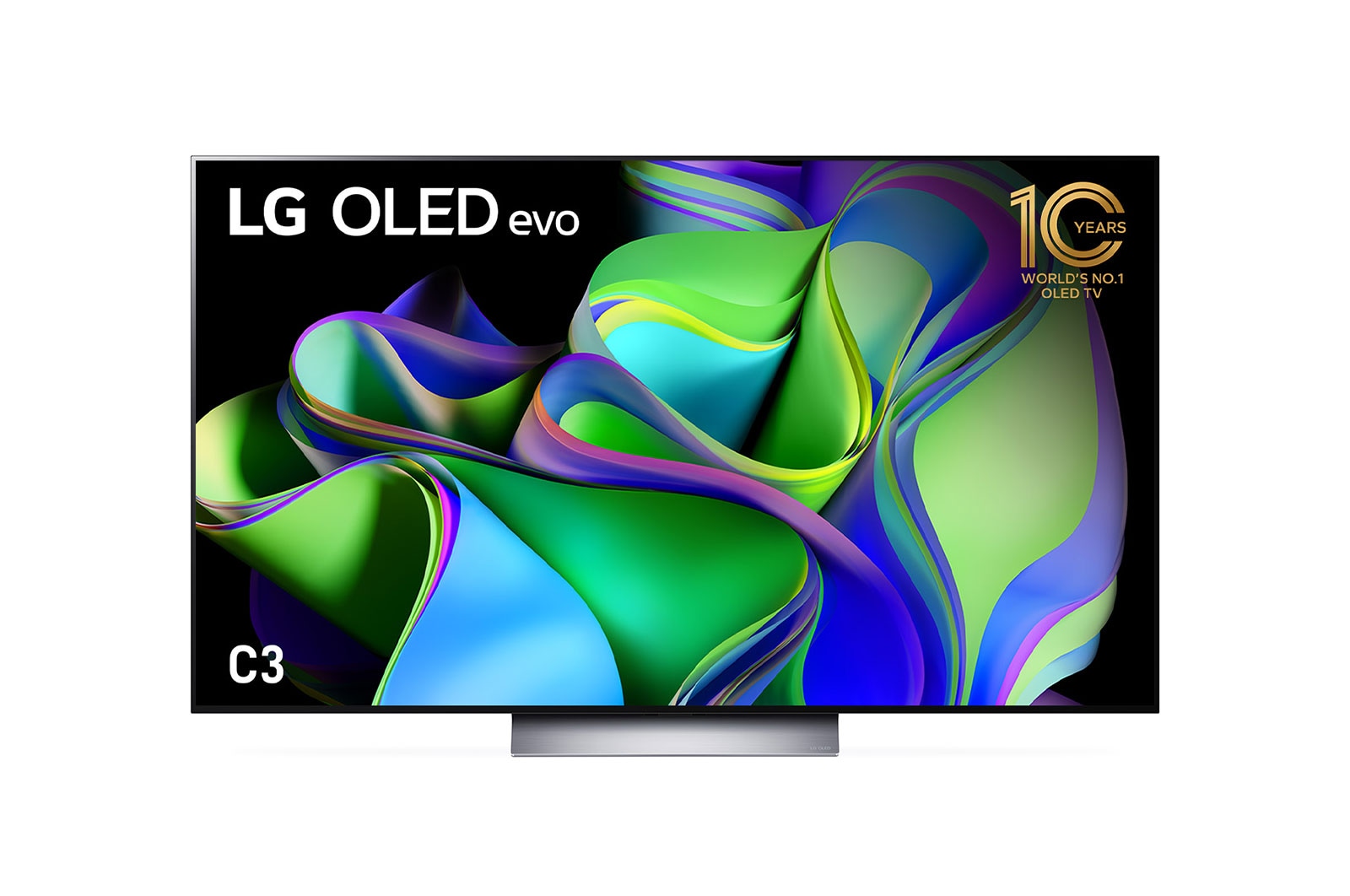 LG OLED Evo C3 55 inch 4K Smart TV Self Lit OLED Pixels, OLED55C3PSA