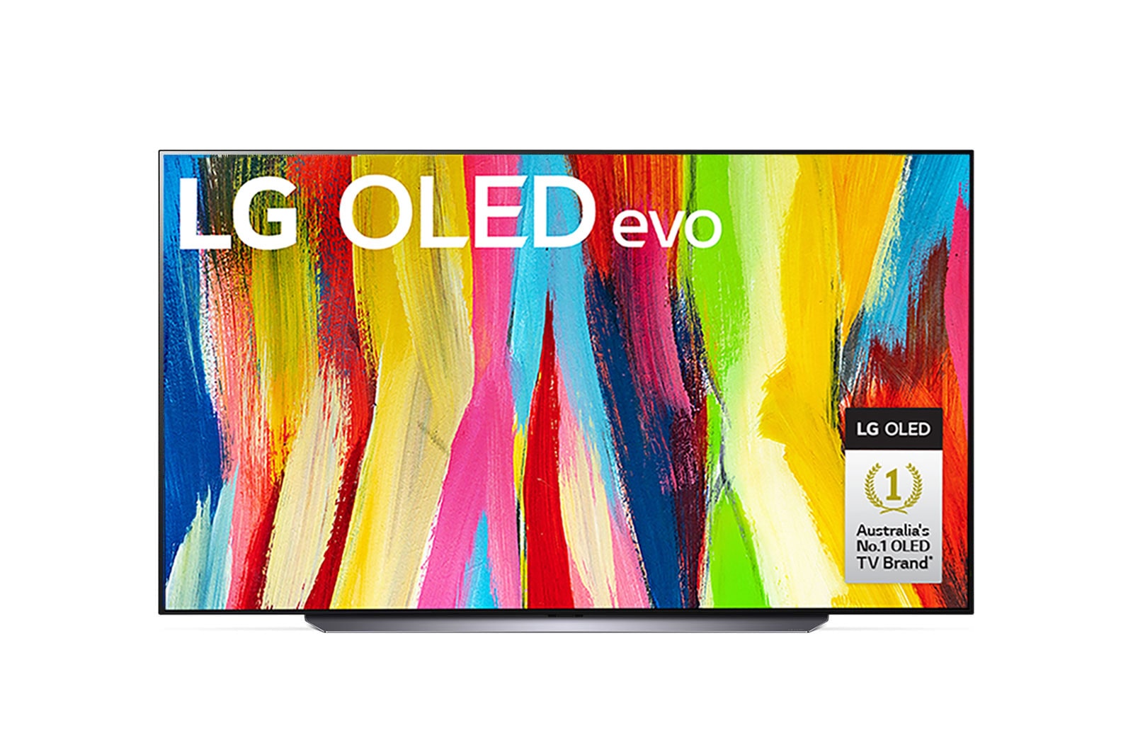 LG OLED evo C2 83 inch 4K Smart TV Self Lit OLED Pixels, OLED83C2PSA
