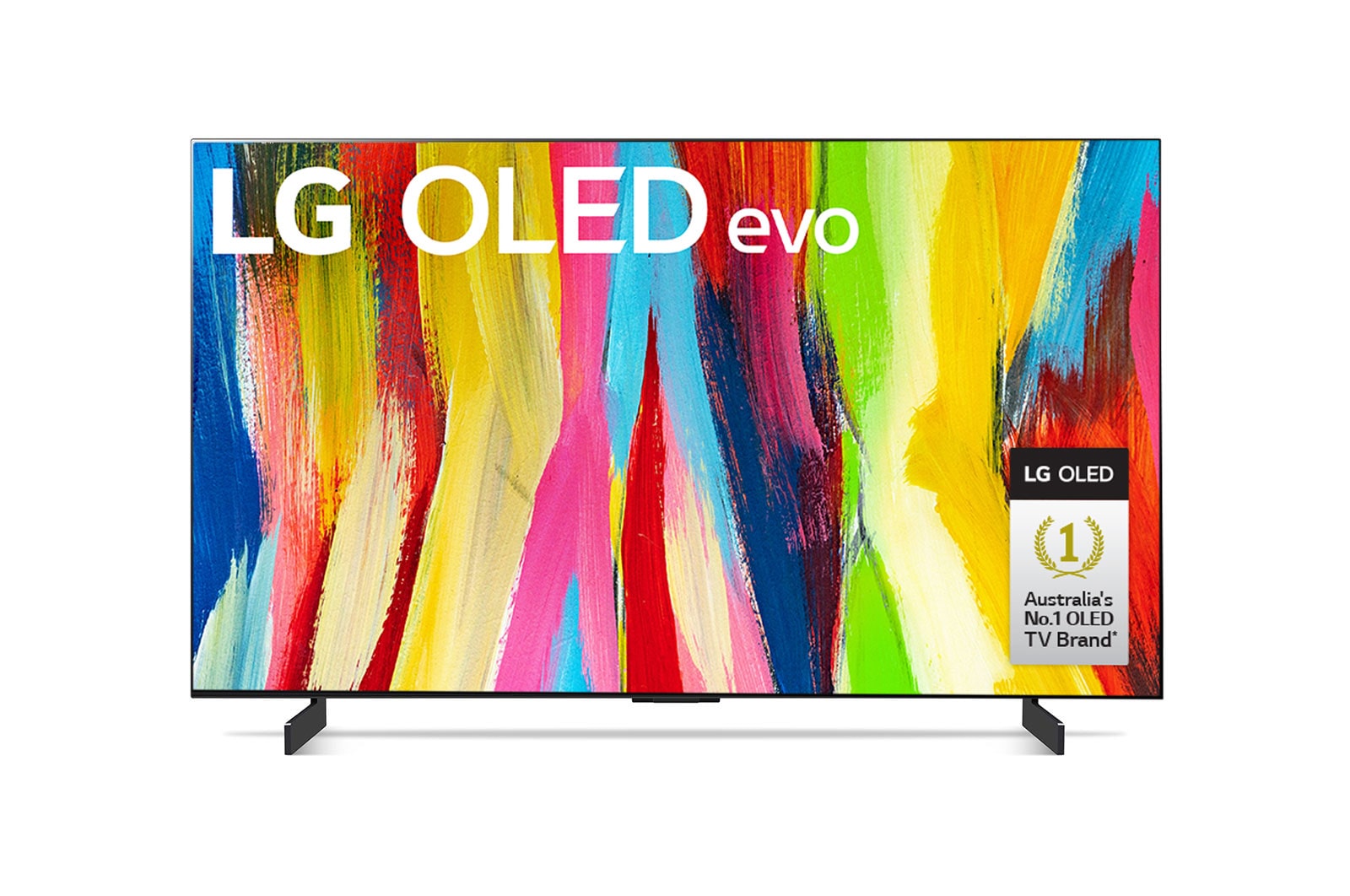 LG OLED evo C2 42 inch 4K Smart TV Gaming TV with Self Lit OLED Pixels, OLED42C2PSA