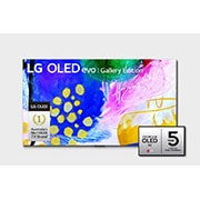 LG OLED evo G2 77 inch 4K Smart TV Gallery Edition with Self Lit OLED Pixels, OLED77G2PSA