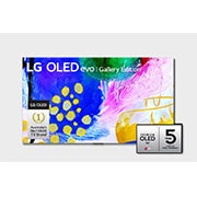 LG OLED evo G2 97 inch 4K Smart TV Gallery Edition with Self Lit OLED Pixels, OLED97G2PSA