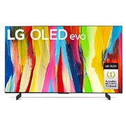 LG OLED evo C2 42 inch 4K Smart TV Gaming TV with Self Lit OLED Pixels, OLED42C2PSA