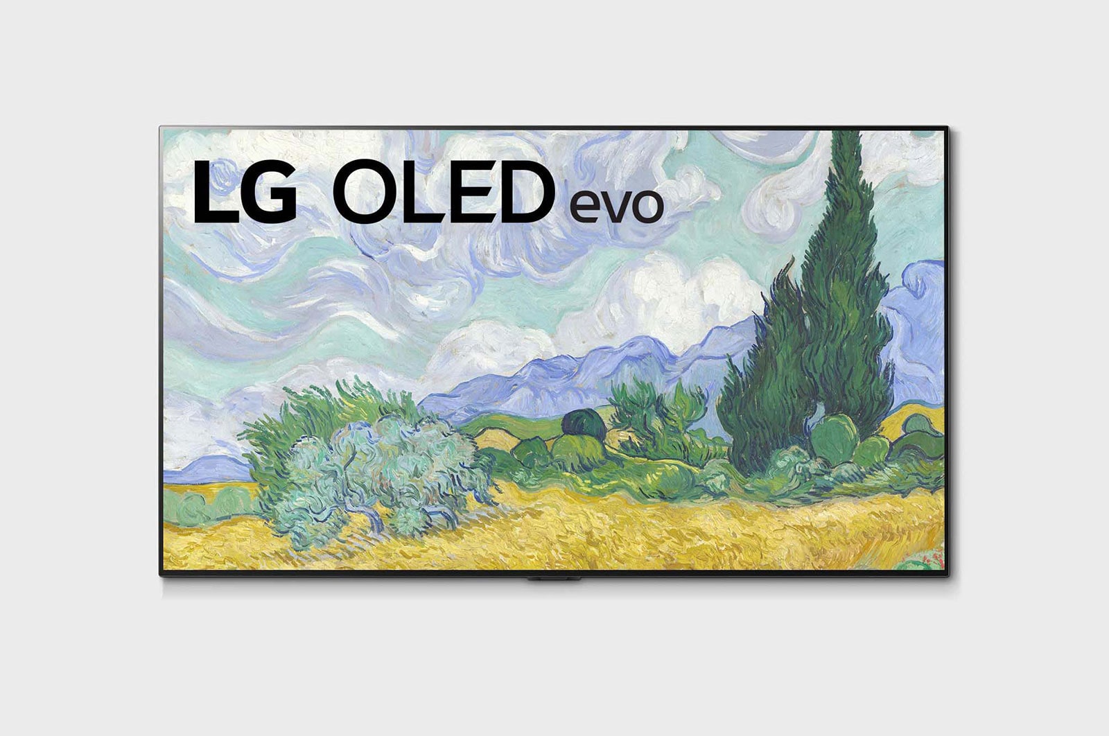 LG G1 55 inch with Gallery Design 4K Smart Self-Lit OLED evo TV w/ AI ThinQ®, OLED55G1PTA