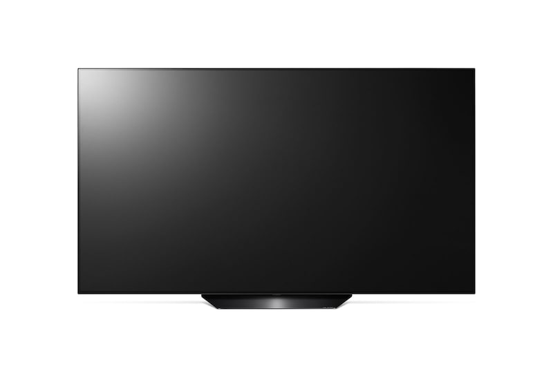 LG OLED 65” TV w Design on stand, Alpha 7 Gen2 processor & Google Assistant™, OLED65B9PTA