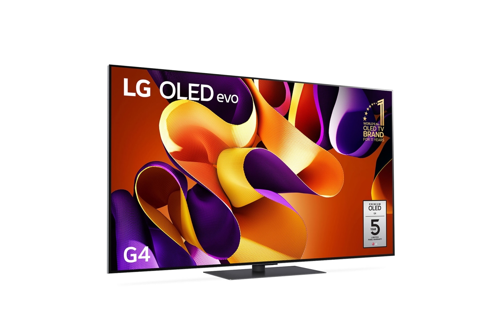 LG 65 inch LG OLED evo G4 4K Smart TV, OLED65G4PSA