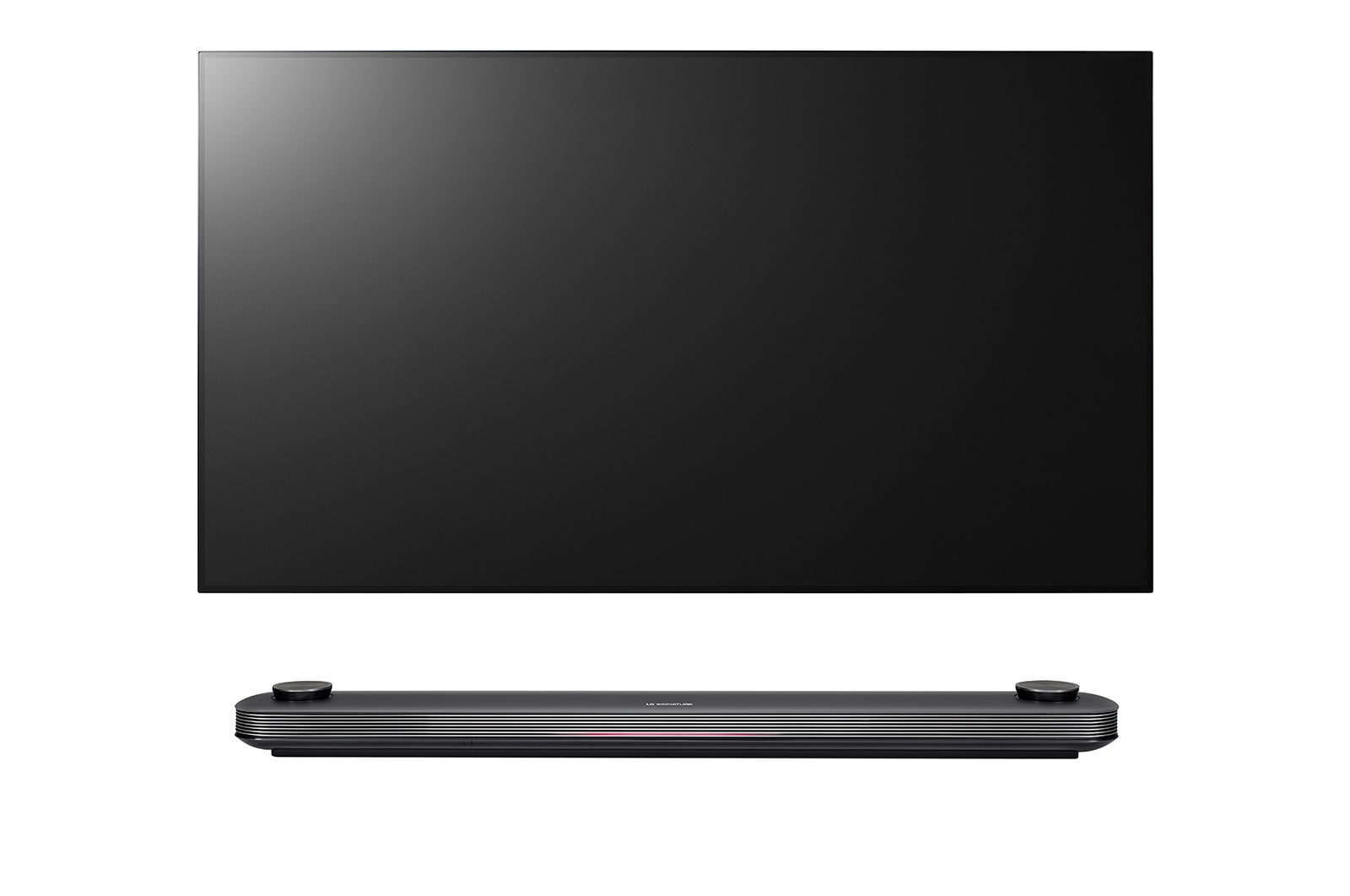 LG OLED 65” TV w Design on wall, Alpha 9 Gen2 processor & Google Assistant™, OLED65W9PTA