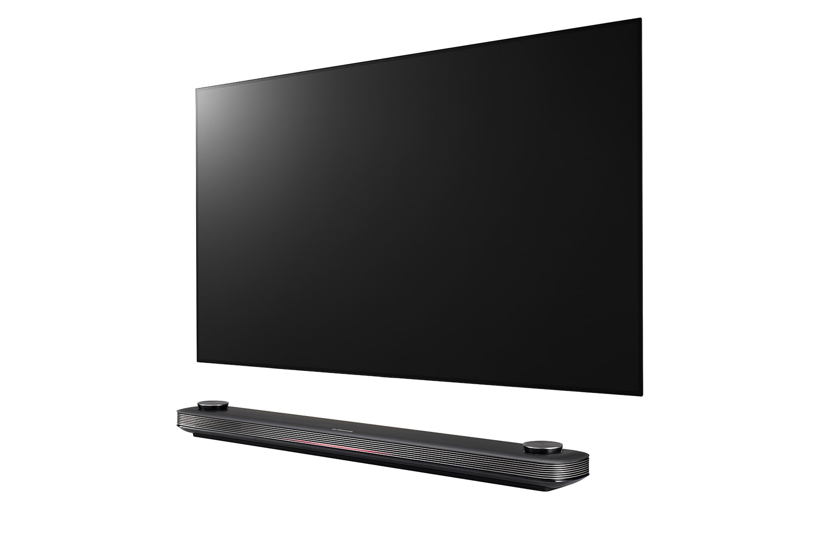 LG OLED 65” TV w Design on wall, Alpha 9 Gen2 processor & Google Assistant™, OLED65W9PTA