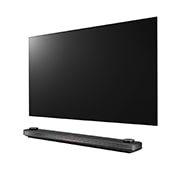 LG OLED 65” TV w Design on wall, Alpha 9 Gen2 processor & Google Assistant™, OLED65W9PTA