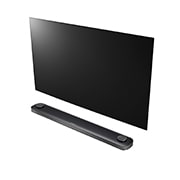 LG OLED 65” TV w Design on wall, Alpha 9 Gen2 processor & Google Assistant™, OLED65W9PTA