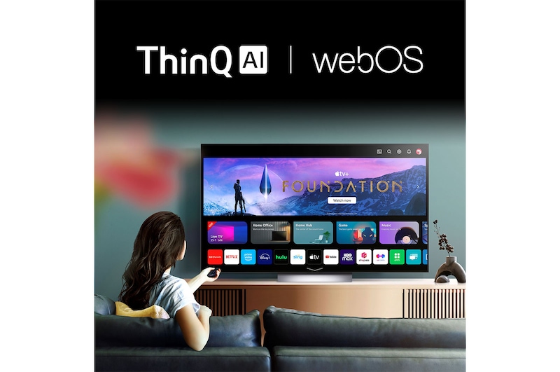 LG G3 77 inch OLED evo TV with Self Lit OLED Pixels, OLED77G3