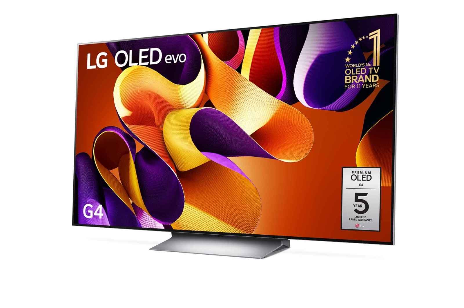 LG 77 inch LG OLED evo G4 4K Smart TV, OLED77G4PSA