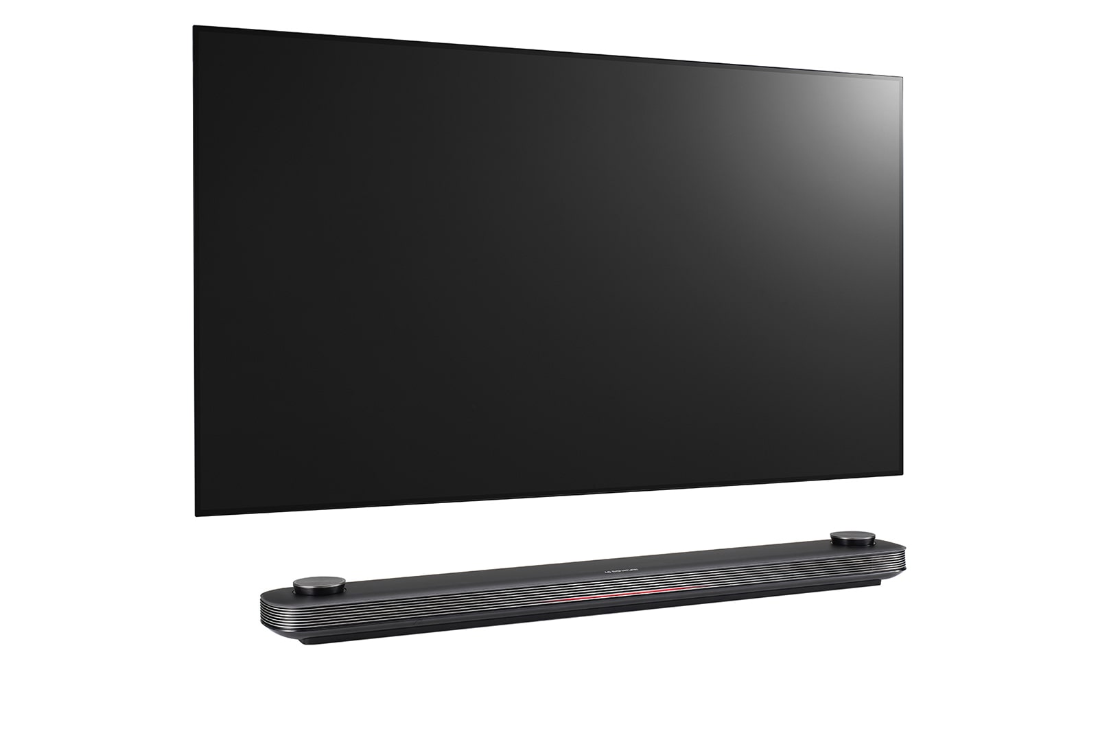 LG OLED 77” TV w Design on wall, Alpha 9 Gen2 processor & Google Assistant™, OLED77W9PTA