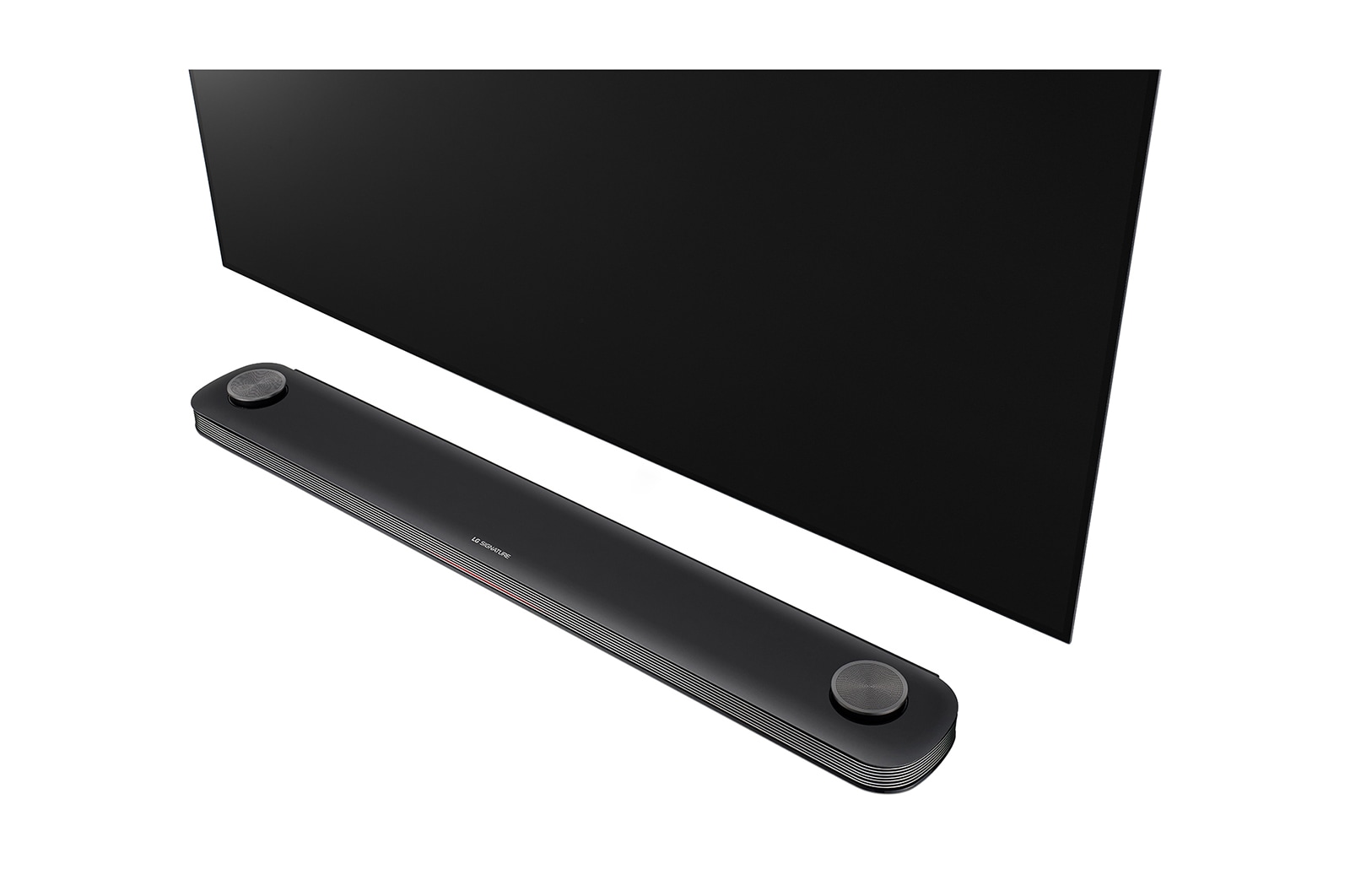 LG OLED 77” TV w Design on wall, Alpha 9 Gen2 processor & Google Assistant™, OLED77W9PTA