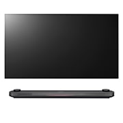 LG OLED 77” TV w Design on wall, Alpha 9 Gen2 processor & Google Assistant™, OLED77W9PTA