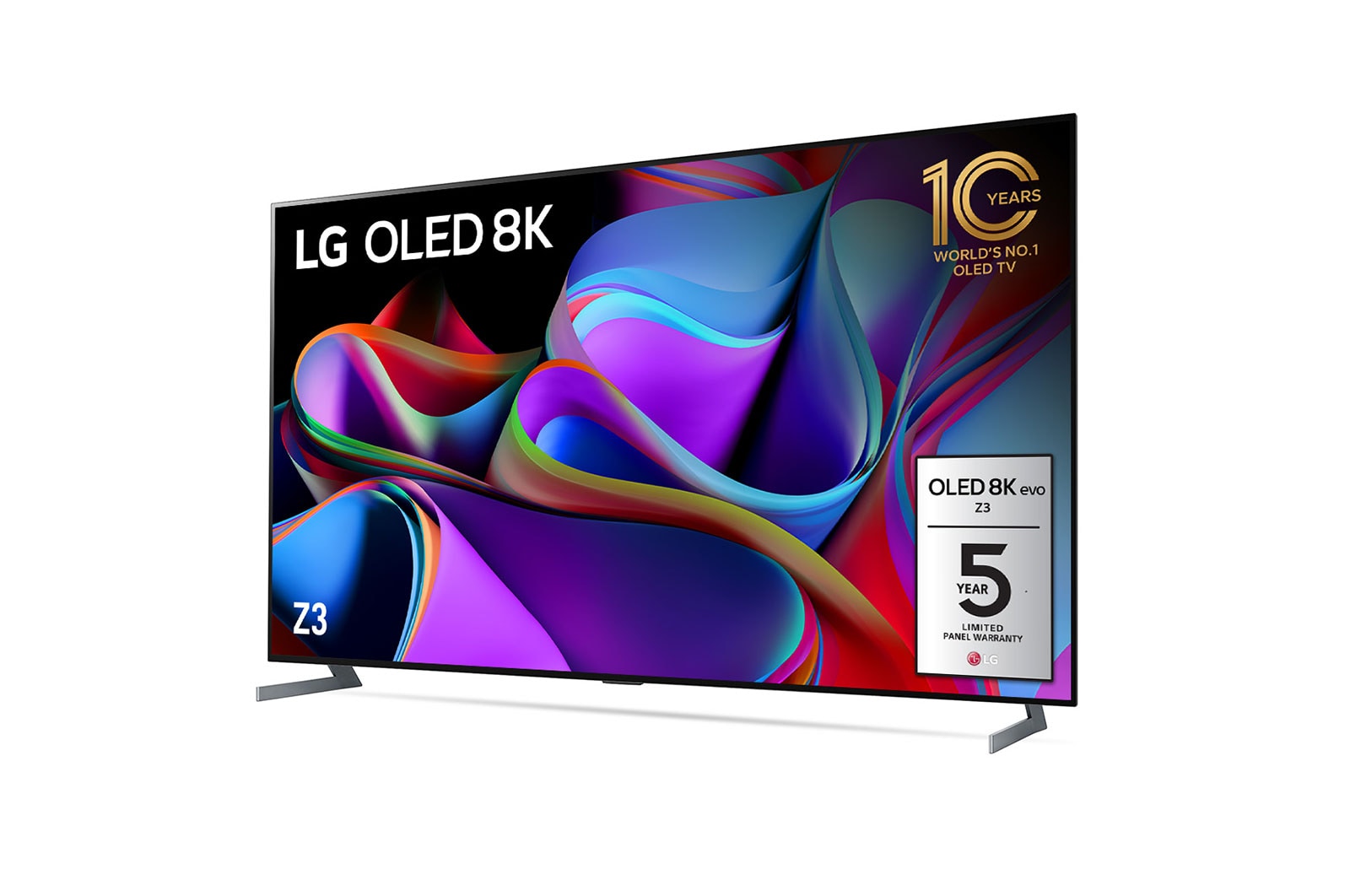 LG OLED evo Z3 77 inch 8K Smart TV Self Lit OLED Pixels, OLED77Z3PSA