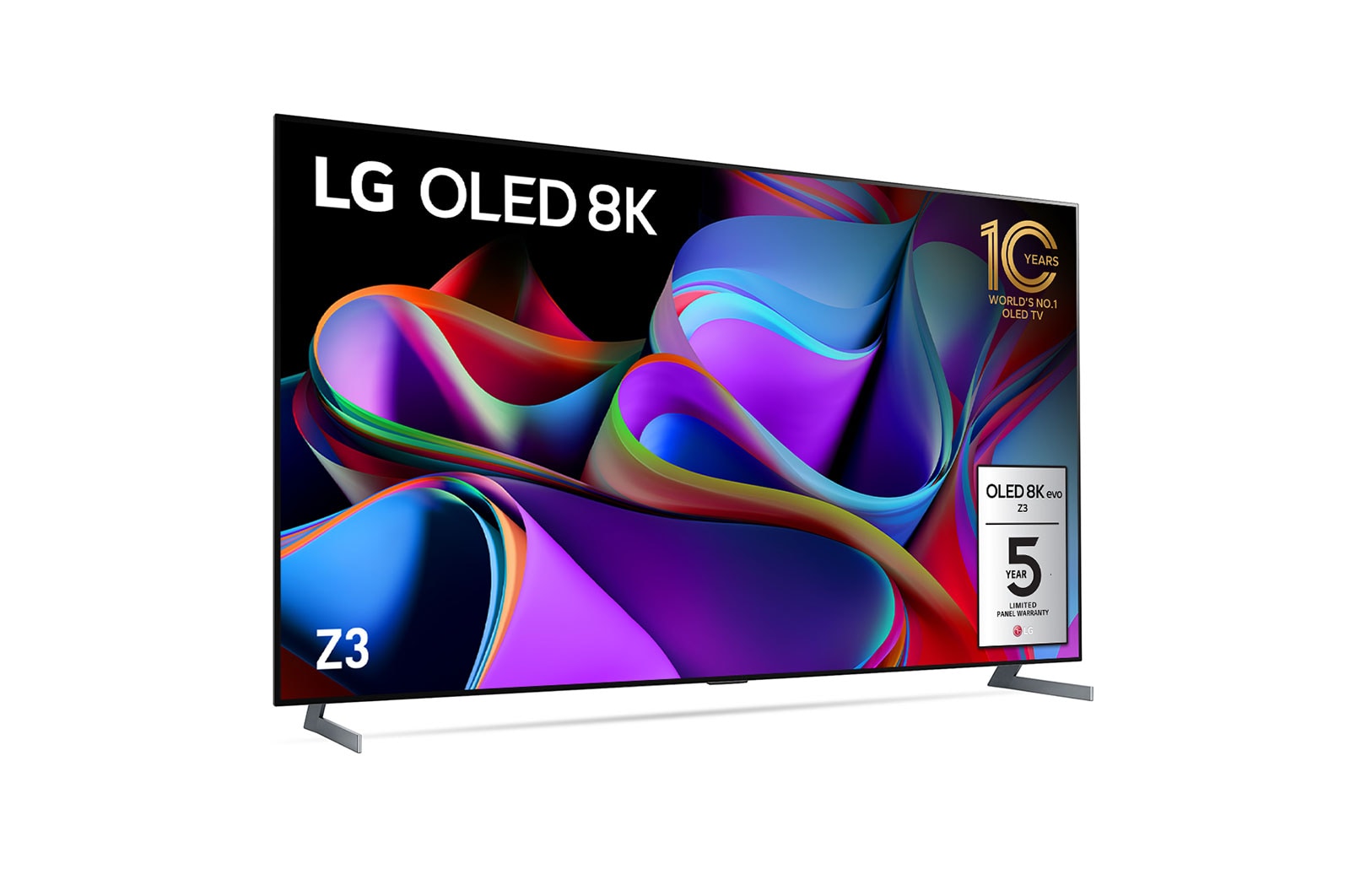 LG OLED evo Z3 77 inch 8K Smart TV Self Lit OLED Pixels, OLED77Z3PSA