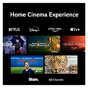 LG G3 83 inch OLED evo TV with Self Lit OLED Pixels, OLED83G3