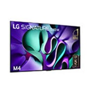 LG True Wireless TV 97 inch LG SIGNATURE OLED M4 with 4K 120Hz Video & Audio Transfer , OLED97M4PSA