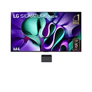 LG True Wireless TV 97 inch LG SIGNATURE OLED M4 with 4K 120Hz Video & Audio Transfer , OLED97M4PSA