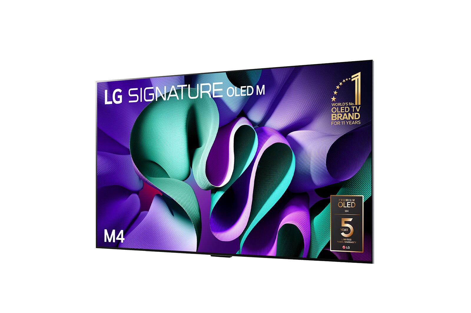 LG True Wireless TV 97 inch LG SIGNATURE OLED M4 with 4K 120Hz Video & Audio Transfer , OLED97M4PSA