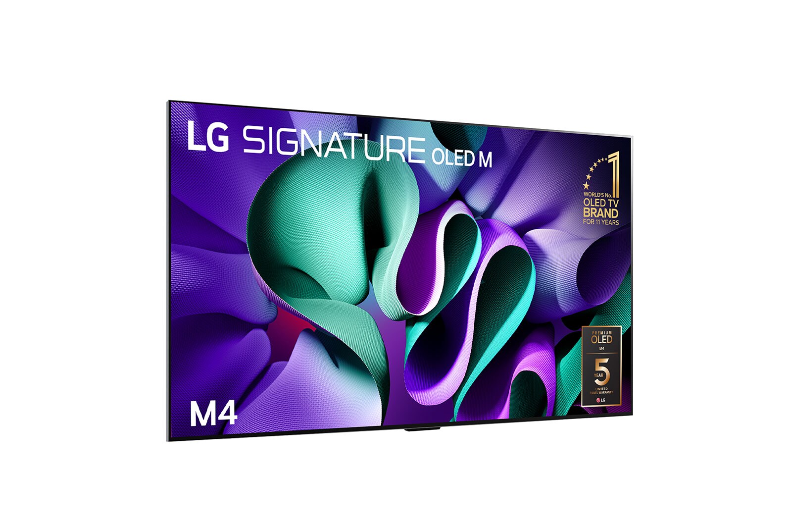 LG True Wireless TV 97 inch LG SIGNATURE OLED M4 with 4K 120Hz Video & Audio Transfer , OLED97M4PSA