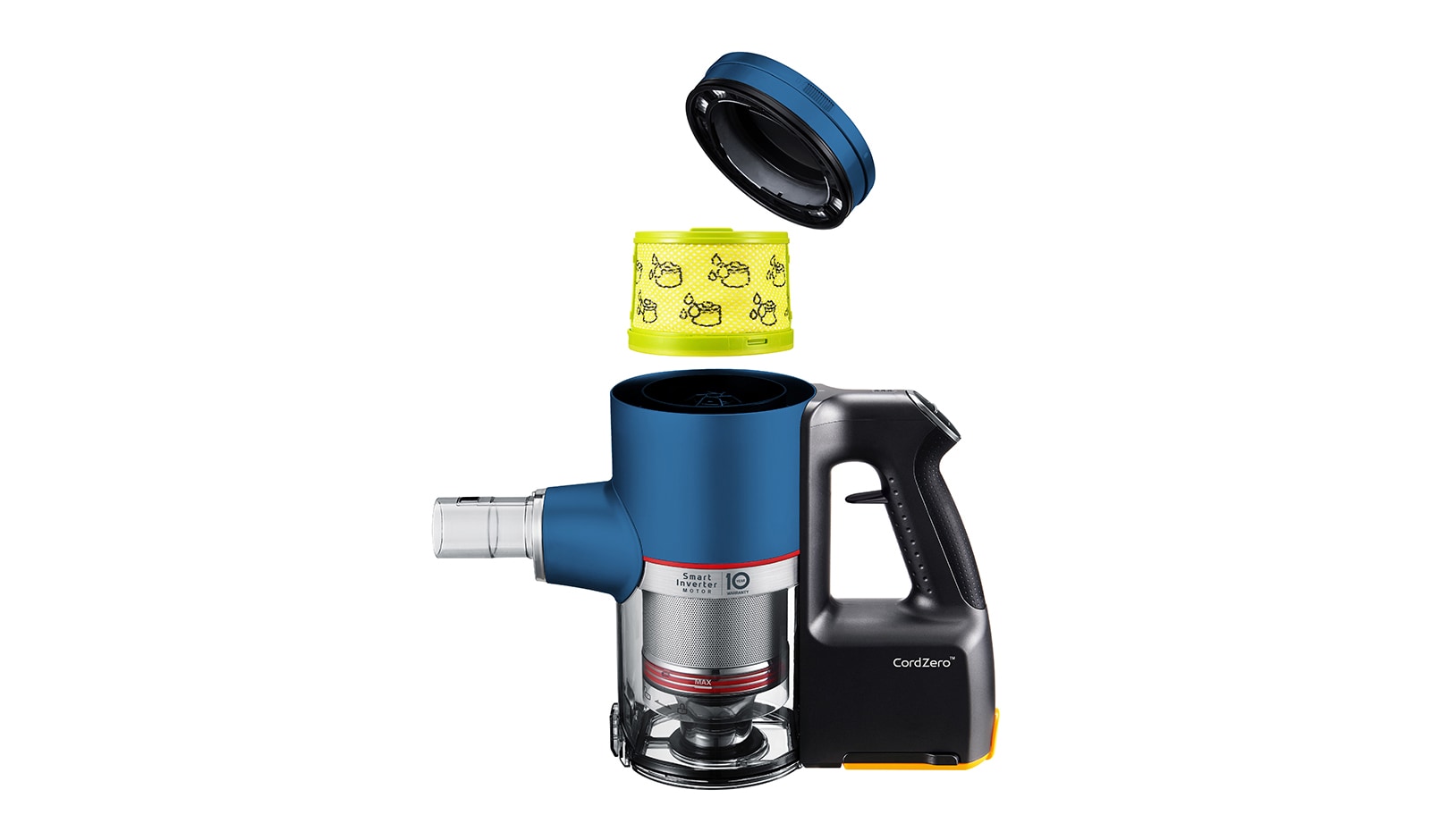 LG Powerful Cordless Handstick with AEROSCIENCE™ Technology, A9MULTI