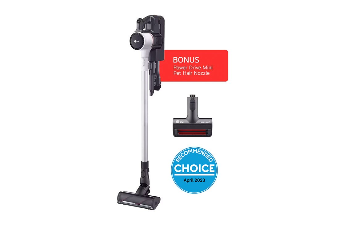 LG A9N-SOLO Handstick Vac + BONUS Power Drive Mini Nozzle, A9N-SOLO-M