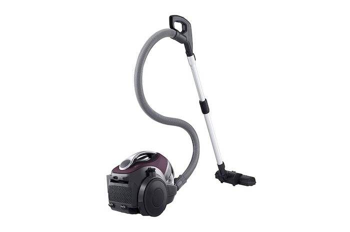 Front View of LG Kompressor™ Canister Vacuum Vintage Wine LG KV-ULTRA