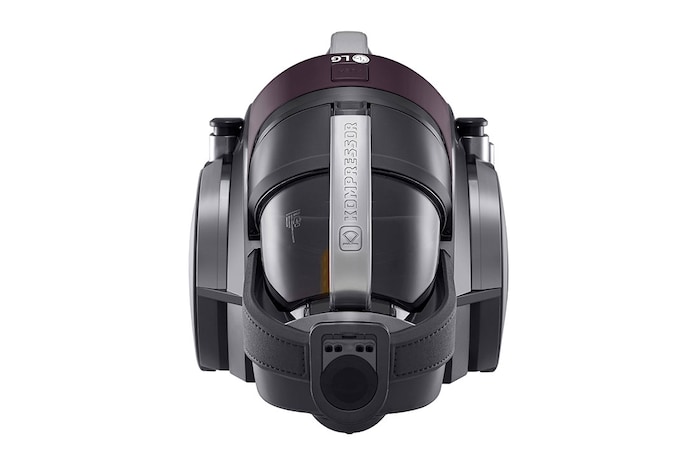 Front View of LG Kompressor™ Canister Vacuum Vintage Wine LG KV-ULTRA