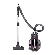 Front View of LG Kompressor™ Canister Vacuum Vintage Wine KV-ULTRA