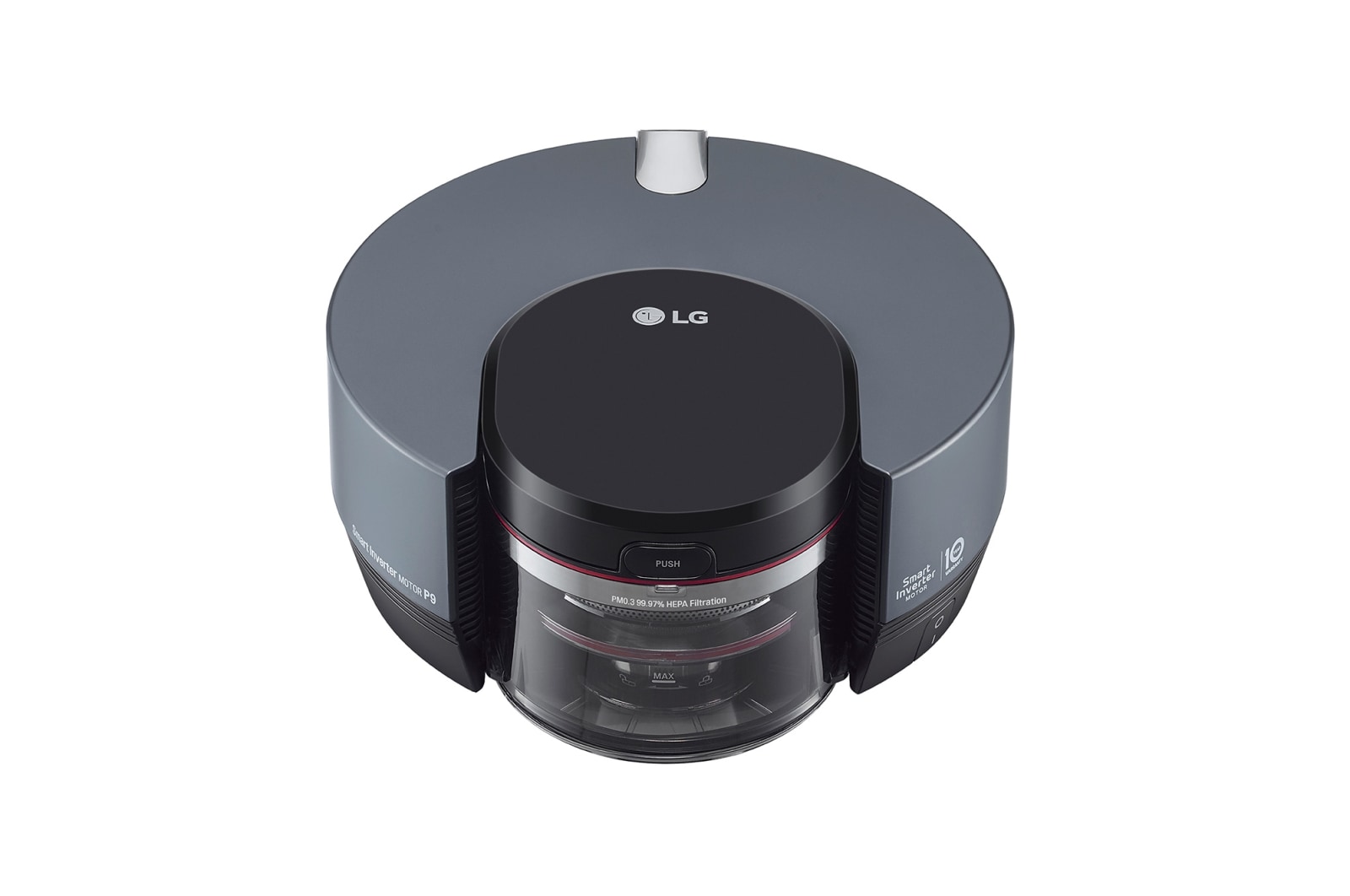 LG Powerful Robotic Vacuum, R9MASTER