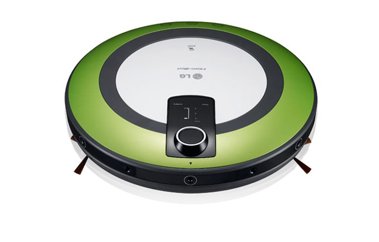 Front view of Roboking Automatic Bagless Vacuum VR5906LM