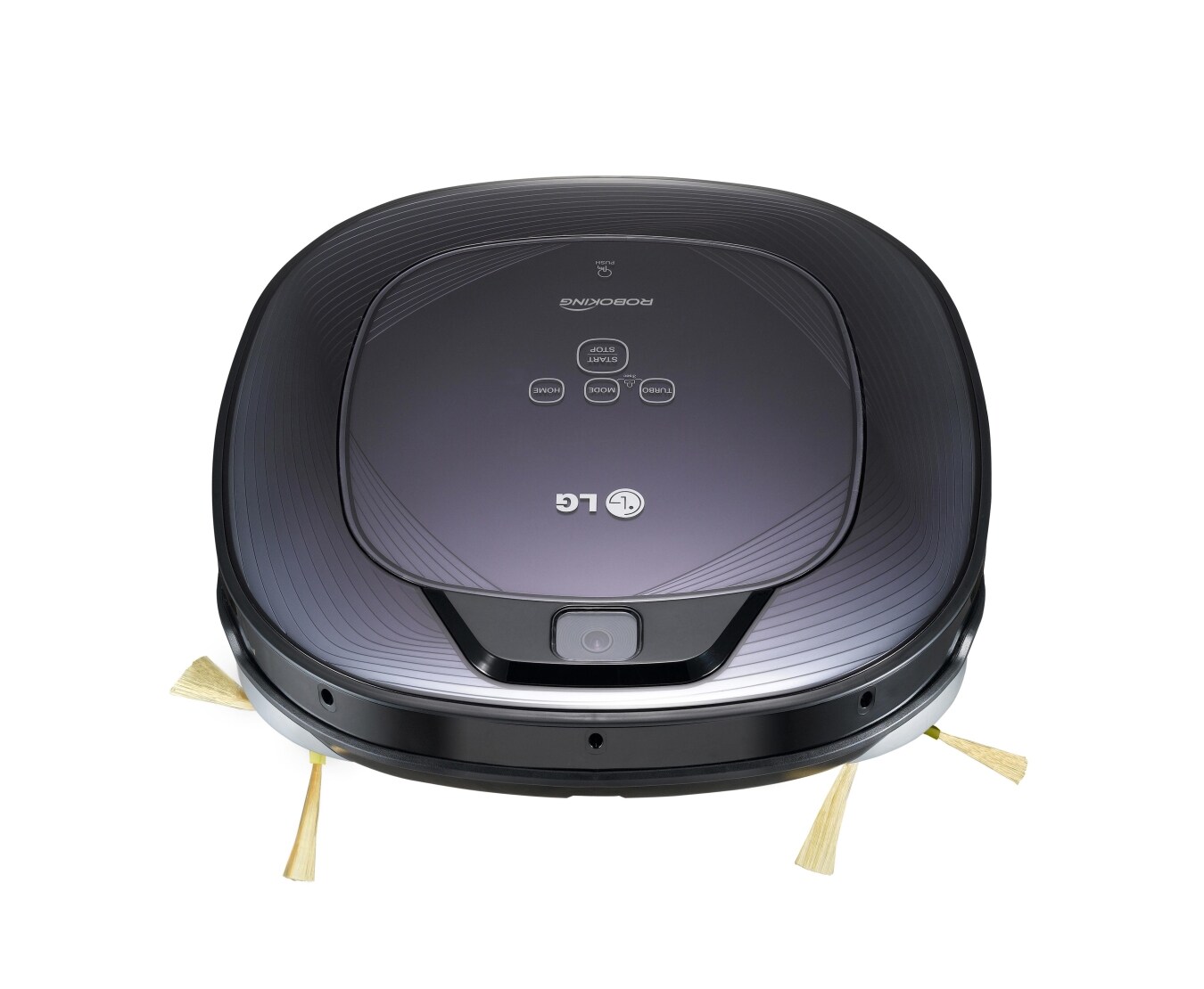 Front view of Roboking Square Robotic Bagless Vacuum VR6271LVMB