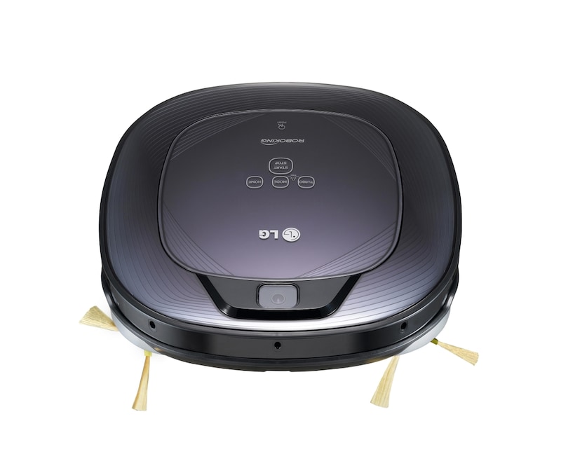 Front view of Roboking Square Robotic Bagless Vacuum VR6271LVMB