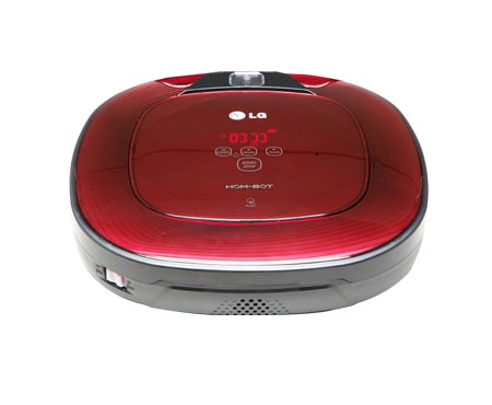 LG Roboking Square Dual Eye Robotic Bagless Vacuum with Pet Brush, VR64702LVMP