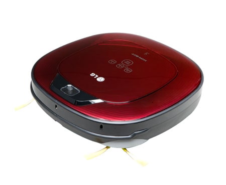 LG Roboking Square Dual Eye Robotic Bagless Vacuum with Pet Brush, VR64702LVMP