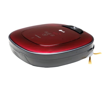 LG Roboking Square Dual Eye Robotic Bagless Vacuum with Pet Brush, VR64702LVMP