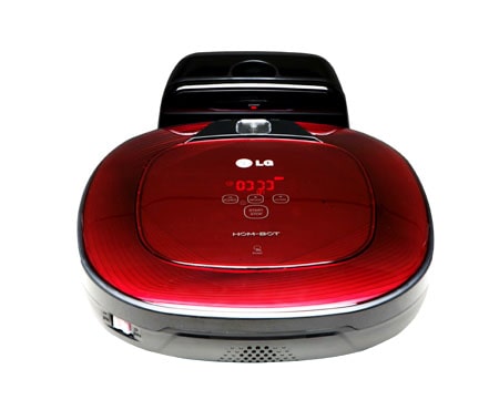 LG Roboking Square Dual Eye Robotic Bagless Vacuum with Pet Brush, VR64702LVMP