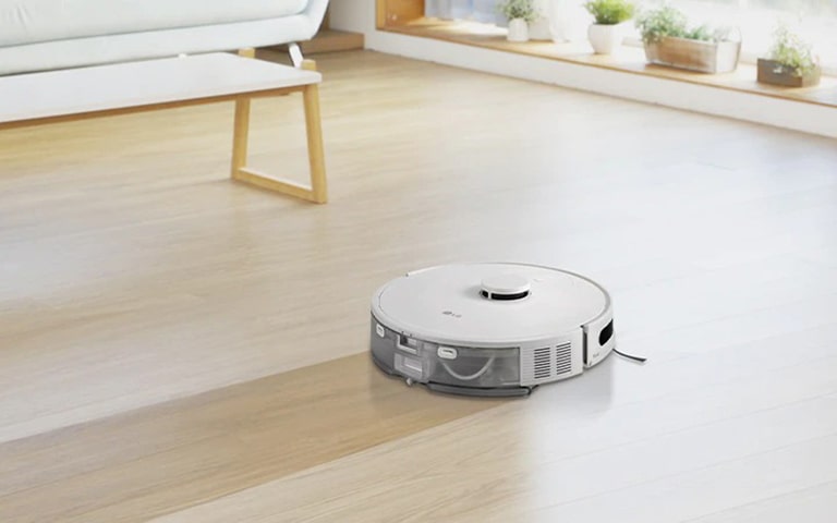 Vacuum and mop functions operate simultaneously, helping you save time. 1