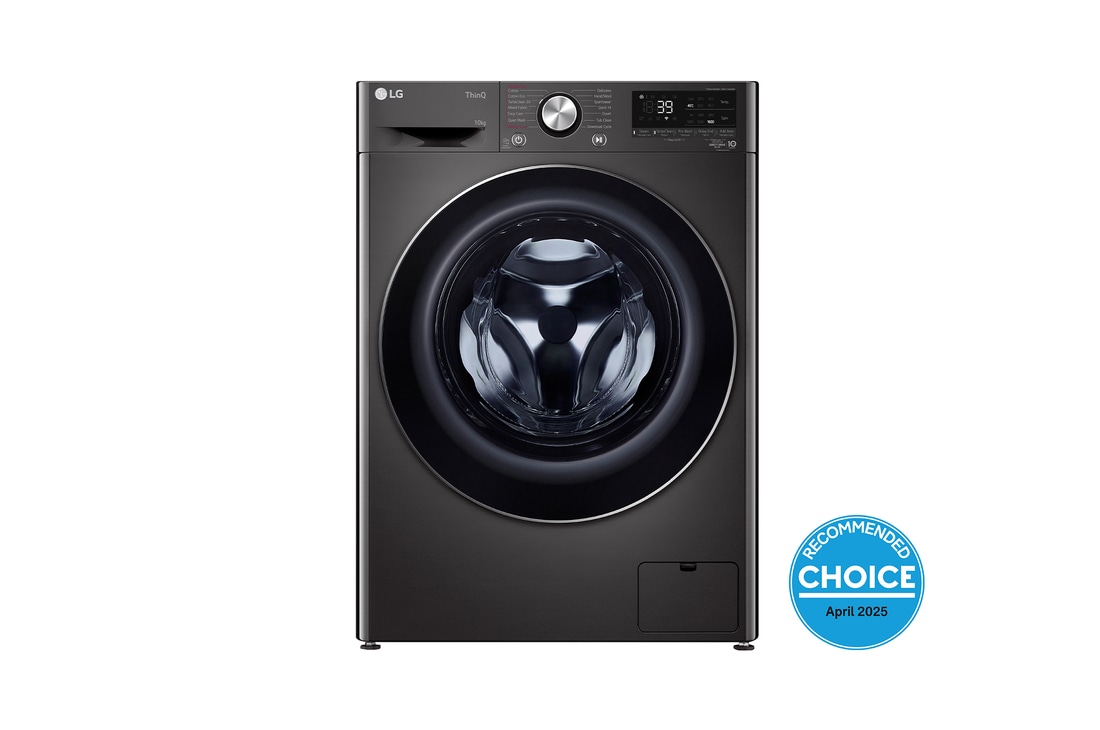 LG 10kg Series 9 Front Load Washer - 5 Star, WV9-1610B