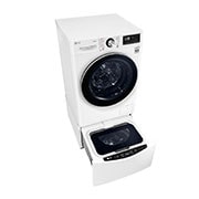 LG 11kg Total Washing Load TWINWash® System including LG MiniWasher, WV9-1409W-WTP20WY