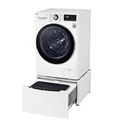 LG 11kg Total Washing Load TWINWash® System including LG MiniWasher, WV9-1409W-WTP20WY