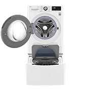 LG 11kg Total Washing Load TWINWash® System including LG MiniWasher, WV9-1409W-WTP20WY