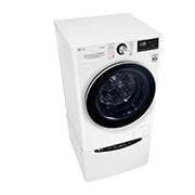 LG 11kg Total Washing Load TWINWash® System including LG MiniWasher, WV9-1409W-WTP20WY