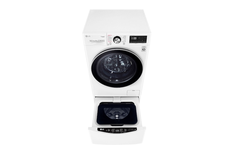 LG 11kg Total Washing Load TWINWash® System including LG MiniWasher, WV9-1409W-WTP20WY