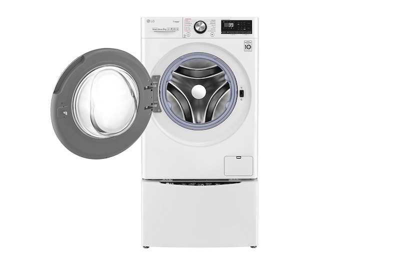 LG 11kg Total Washing Load TWINWash® System including LG MiniWasher, WV9-1409W-WTP20WY