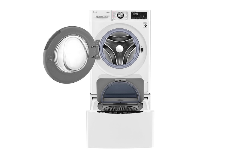 LG 11kg Total Washing Load TWINWash® System including LG MiniWasher, WV9-1409W-WTP20WY
