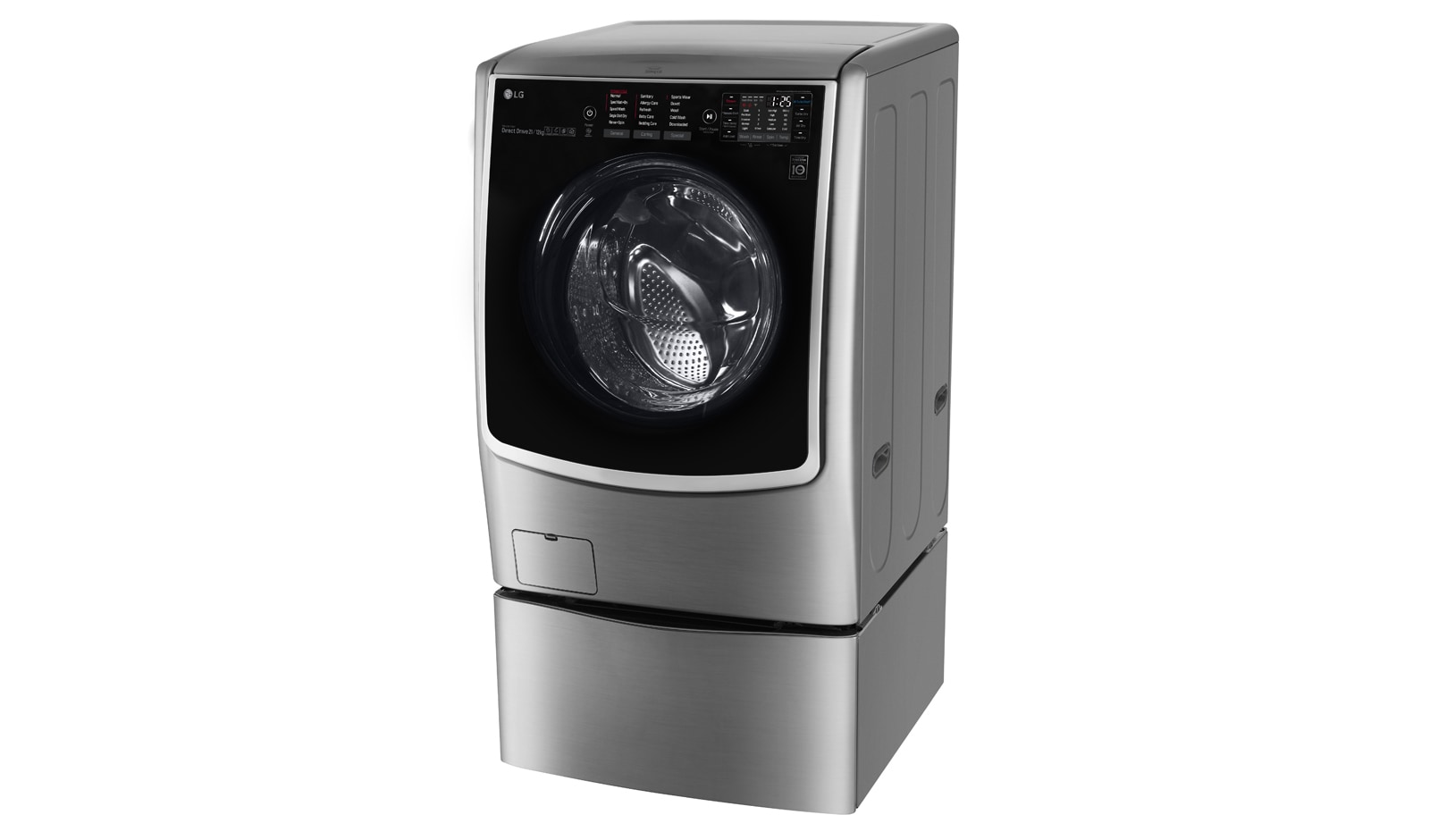 LG 18.5kg Total Washing Load TWINWash® System including LG MiniWasher, TWIN171216T