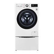 Front view of 14kg Total Washing Load TWINWash® System including LG MiniWasher WV9-1412W-WTP20WY